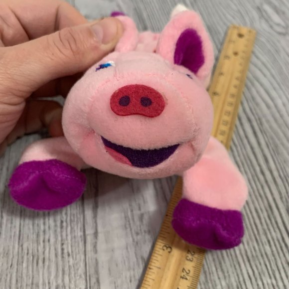 Vintage 1998 Lisa Frank Stuffins Oinky Bean Plush - Picture 11 of 11